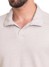 Latte - Design 1 Jacquard Polo Neck T-Shirt - Khotwh