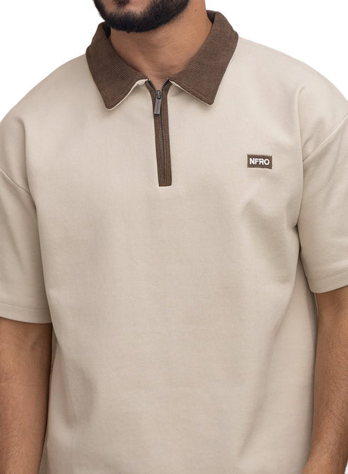 Latte Design 3011 NF - Polo Neck T-Shirt - Khotwh