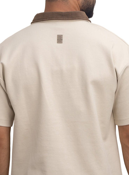 Latte Design 3011 NF - Polo Neck T-Shirt - Khotwh
