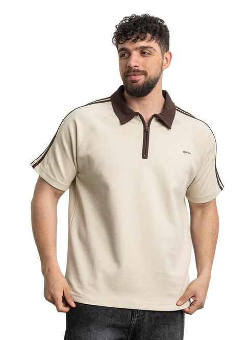 Latte Design 3024 NF - Polo Neck T-Shirt - Khotwh