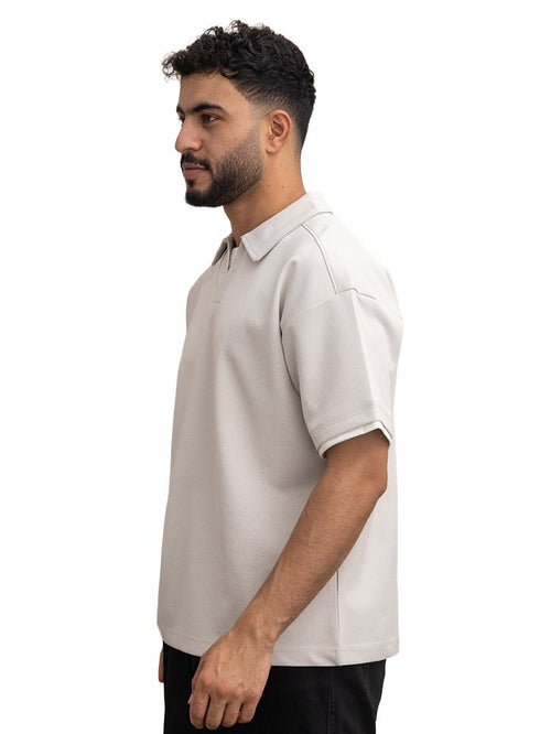 Latte Design 3068 NF - Polo Neck T-Shirt - Khotwh