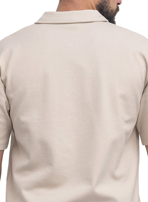 Latte Design 3093 NF-Polo Neck T-Shirt - Khotwh