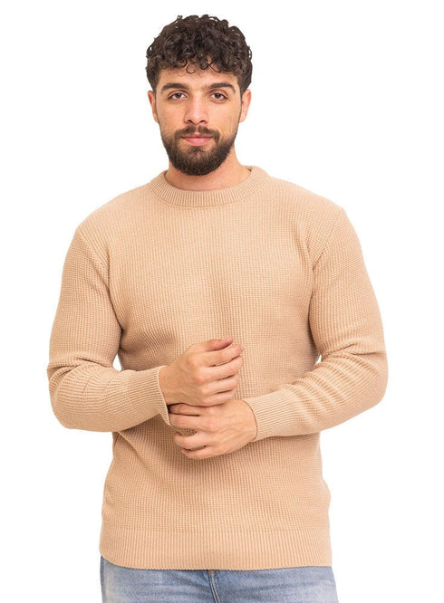 Latte - Design 7012 VIG - Round Pullover - Khotwh