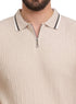 Latte Design 7528Knit Polo Neck S - T-Shirt - Khotwh