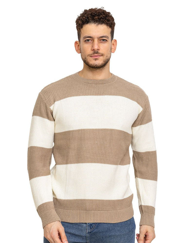 Latte - Design p2226 PF - Round Pullover - Khotwh