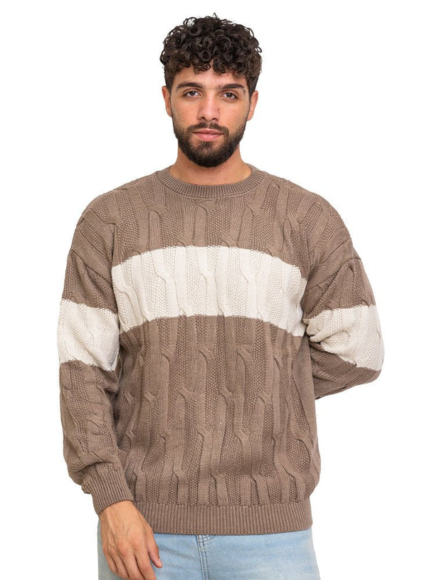 Latte - Design p2255 PF - Round Pullover - Khotwh