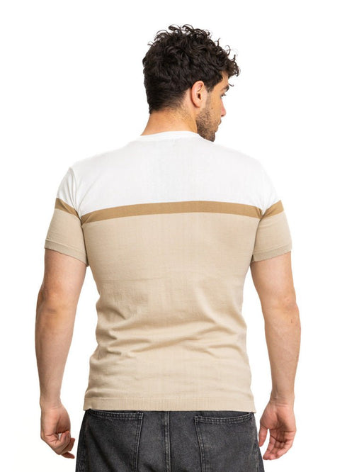Latte F - Round Knit Pullover - Khotwh