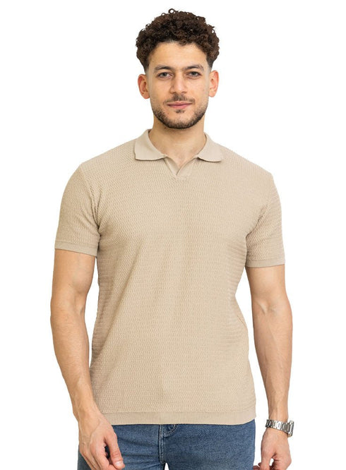 Latte F - Z - Polo Neck Pullover - Khotwh