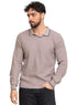 Latte F - Z - Polo Neck Pullover - Khotwh