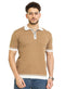 Latte F - Zipper Polo Neck Pullover - Khotwh