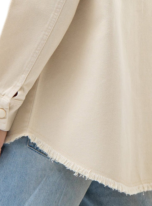 Latte Gabardine Jacket 5 - Khotwh