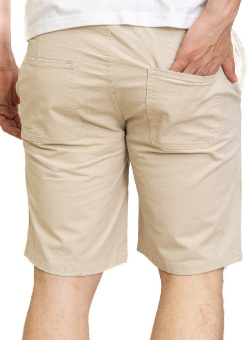 Latte Gabardine Short - Khotwh