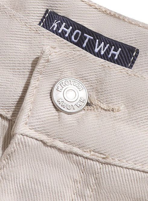 Latte Gabardine Wide Leg Pant - Khotwh