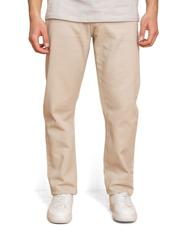 Latte Gabardine Wide Leg Pant - Khotwh