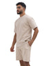 Latte Jacquard Short - Khotwh