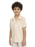 Latte Kids Linen Shirt - Khotwh