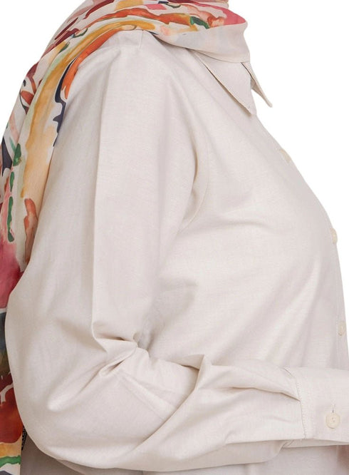 Latte L.Oxford Shirt (W) - Khotwh