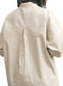 Latte Over Size Oxford Shirt - Khotwh