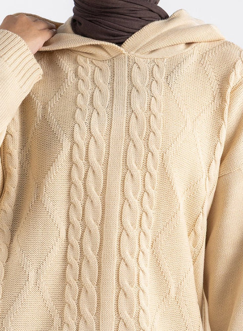 Latte plexus Hoodie Pullover - Khotwh