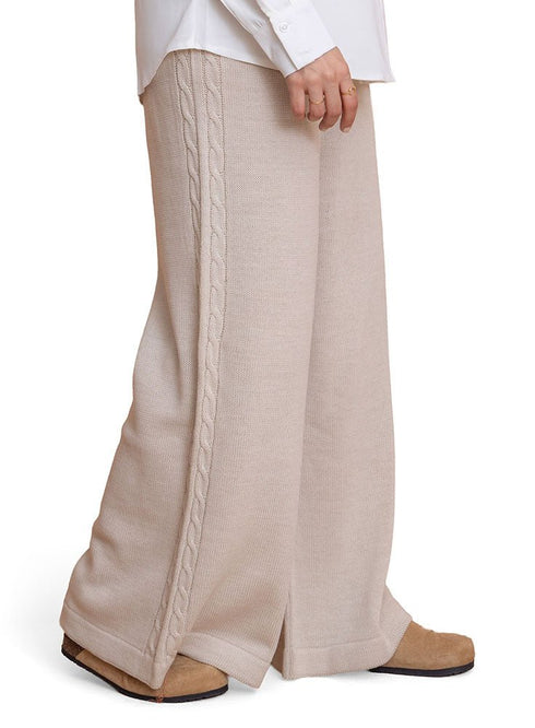 Latte Plexus Knit Pant - Khotwh