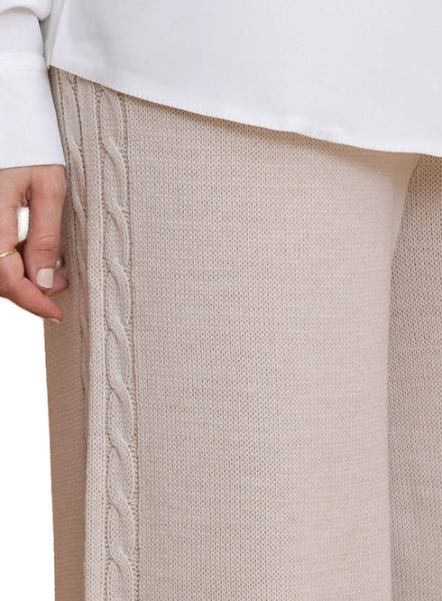 Latte Plexus Knit Pant - Khotwh