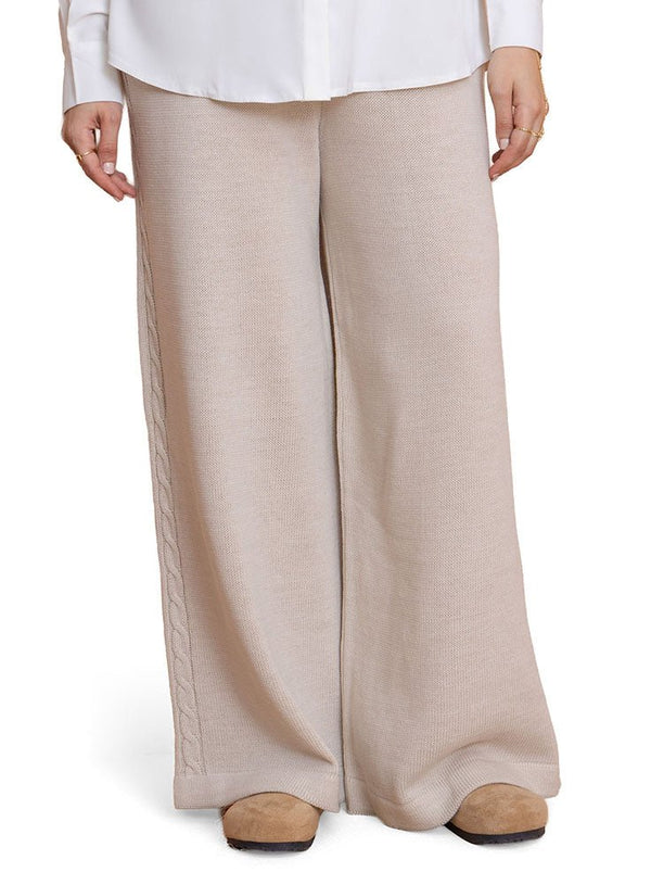 Latte Plexus Knit Pant - Khotwh
