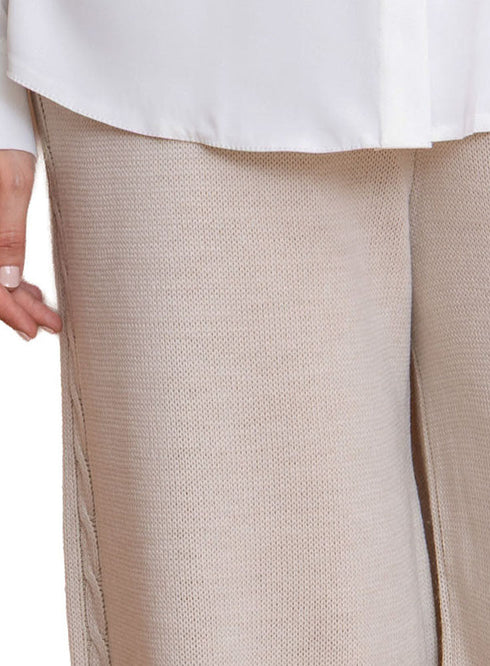 Latte Plexus Knit Pant - Khotwh