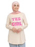 Latte Printed Long - Sleeve Design 20 - Khotwh