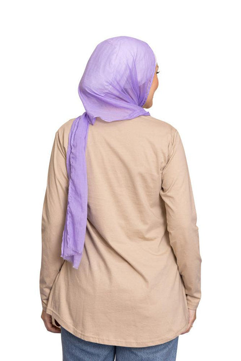 Latte Printed Long - Sleeve Design 38 - Khotwh