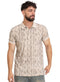 Latte Printed Polo Design 5 - Khotwh