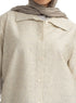 Latte RD- Jacquard Embroidered Shirt - Khotwh