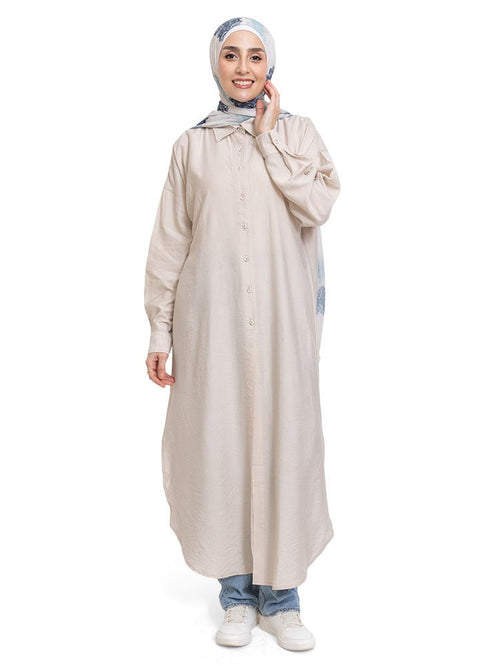 Latte RD - Long Shirt - Khotwh