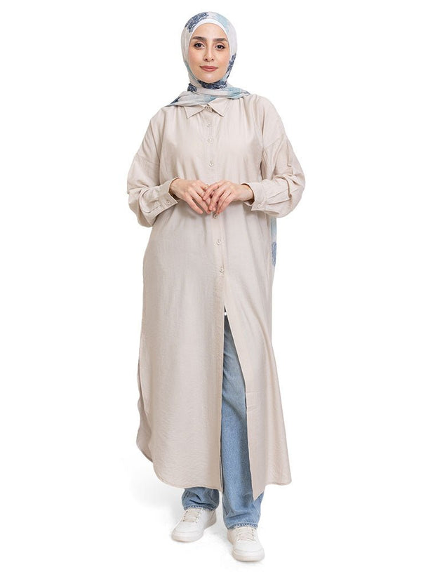 Latte RD - Long Shirt - Khotwh