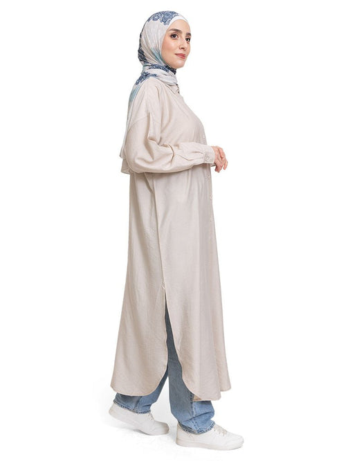 Latte RD - Long Shirt - Khotwh