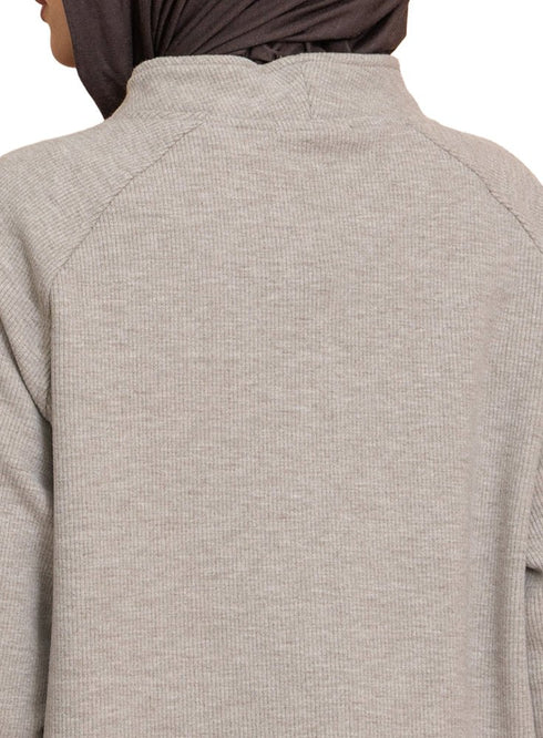 Latte RD - Patterned Sweater - Khotwh