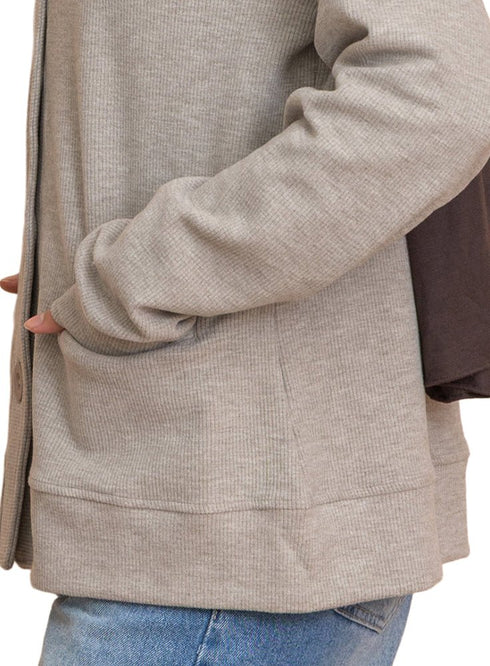 Latte RD - Patterned Sweater - Khotwh