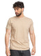 Latte Regular Round T-shirt - Khotwh