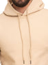 Latte Ribbed Hoodie - Khotwh