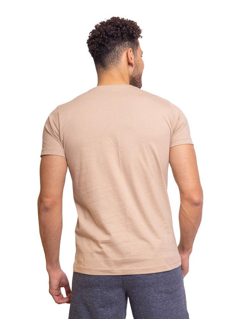 Latte Round T-Shirt - Khotwh