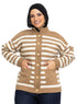 Latte S - buttons Cardigan - Khotwh