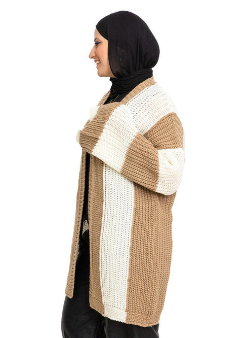Latte S - H Cardigan - Khotwh