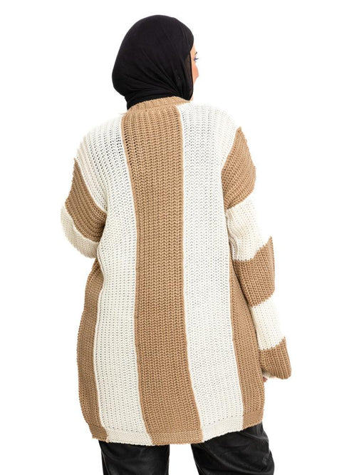 Latte S - H Cardigan - Khotwh