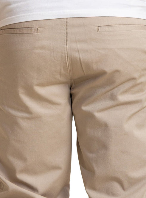 Latte Straight Leg Gabardine Pant - Khotwh