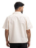 Latte Tennis Collar Linen Shirt - Khotwh