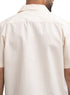 Latte Tennis Collar Linen Shirt - Khotwh