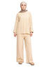 Latte Upside sleeve plexus suit - Khotwh