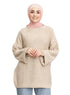 Latte Upside Sleeve Pullover - Khotwh