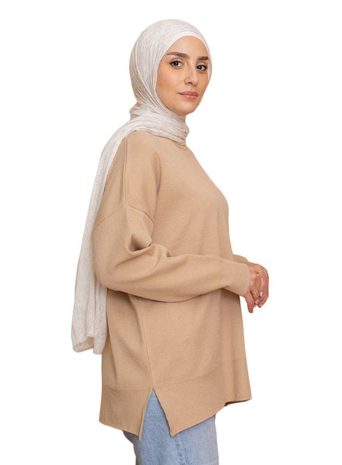 Latte V - Over Size Half Cole - Khotwh