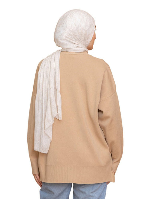 Latte V - Over Size Half Cole - Khotwh