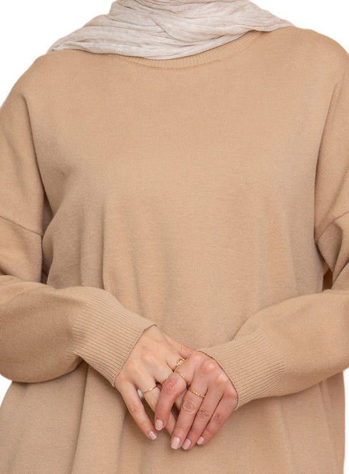 Latte V - Over Size Half Cole - Khotwh